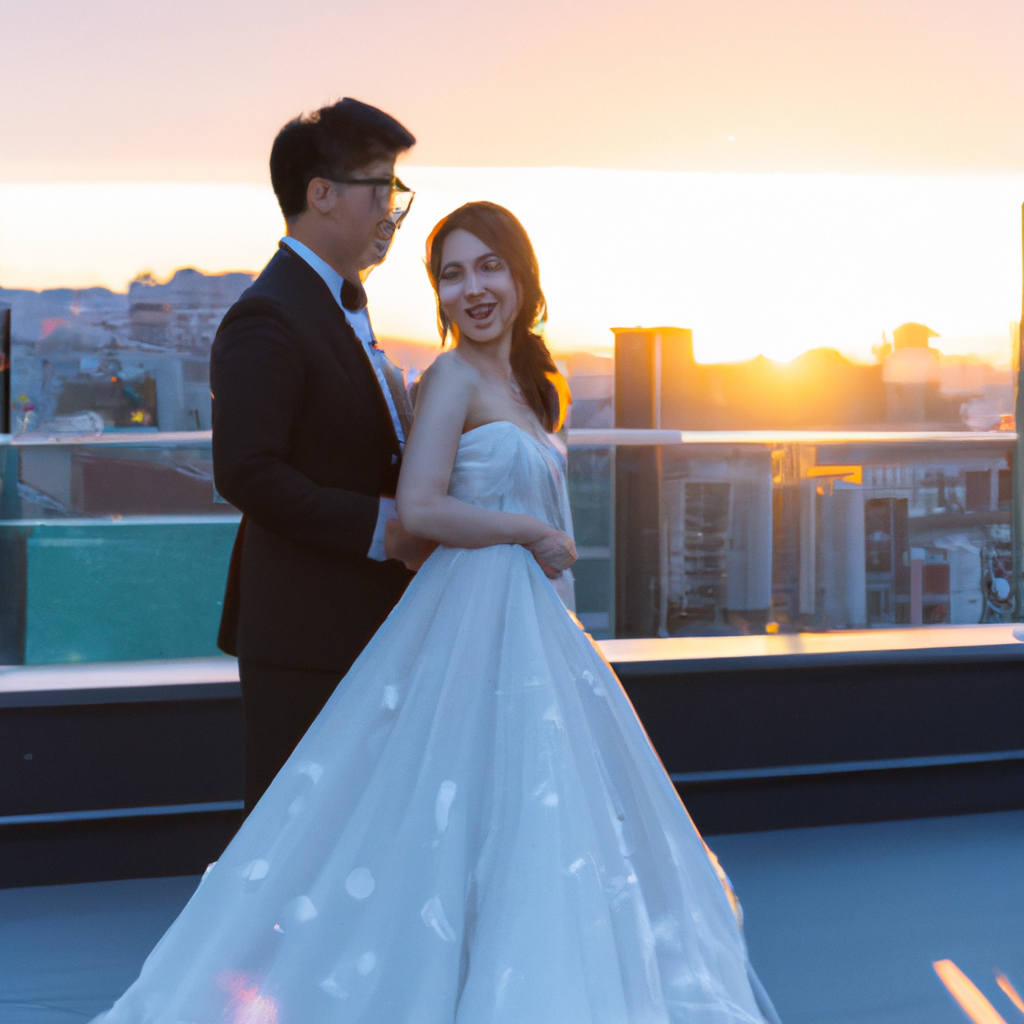 포트폴리오 2, 서울 루프탑 웨딩 프리세션 골든아워